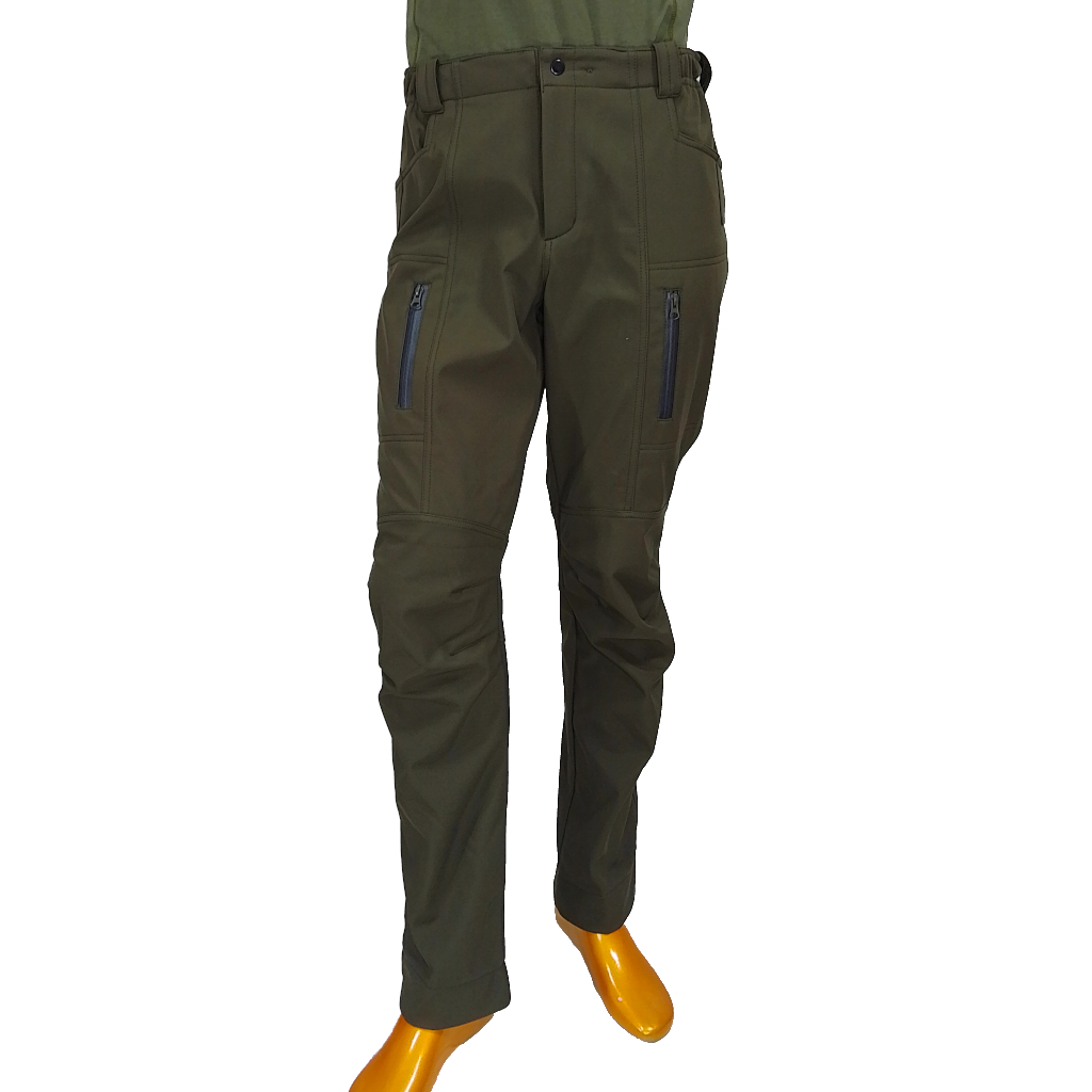 Штаны НГУ осенние олива softshell флис